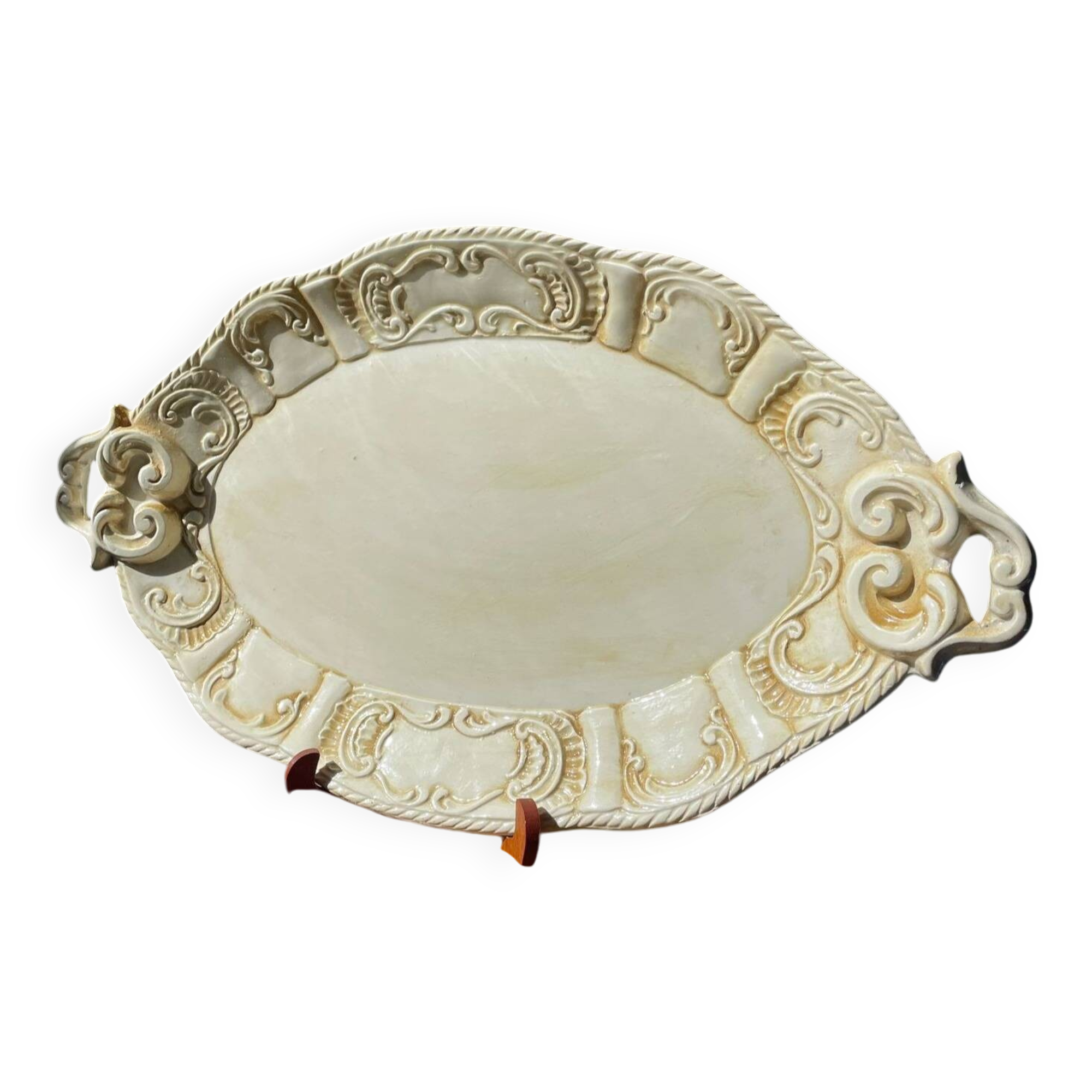 Italian ceramic serving dish