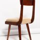Mid-Century Gazelle beige chair in wood, Europe, 1960s
