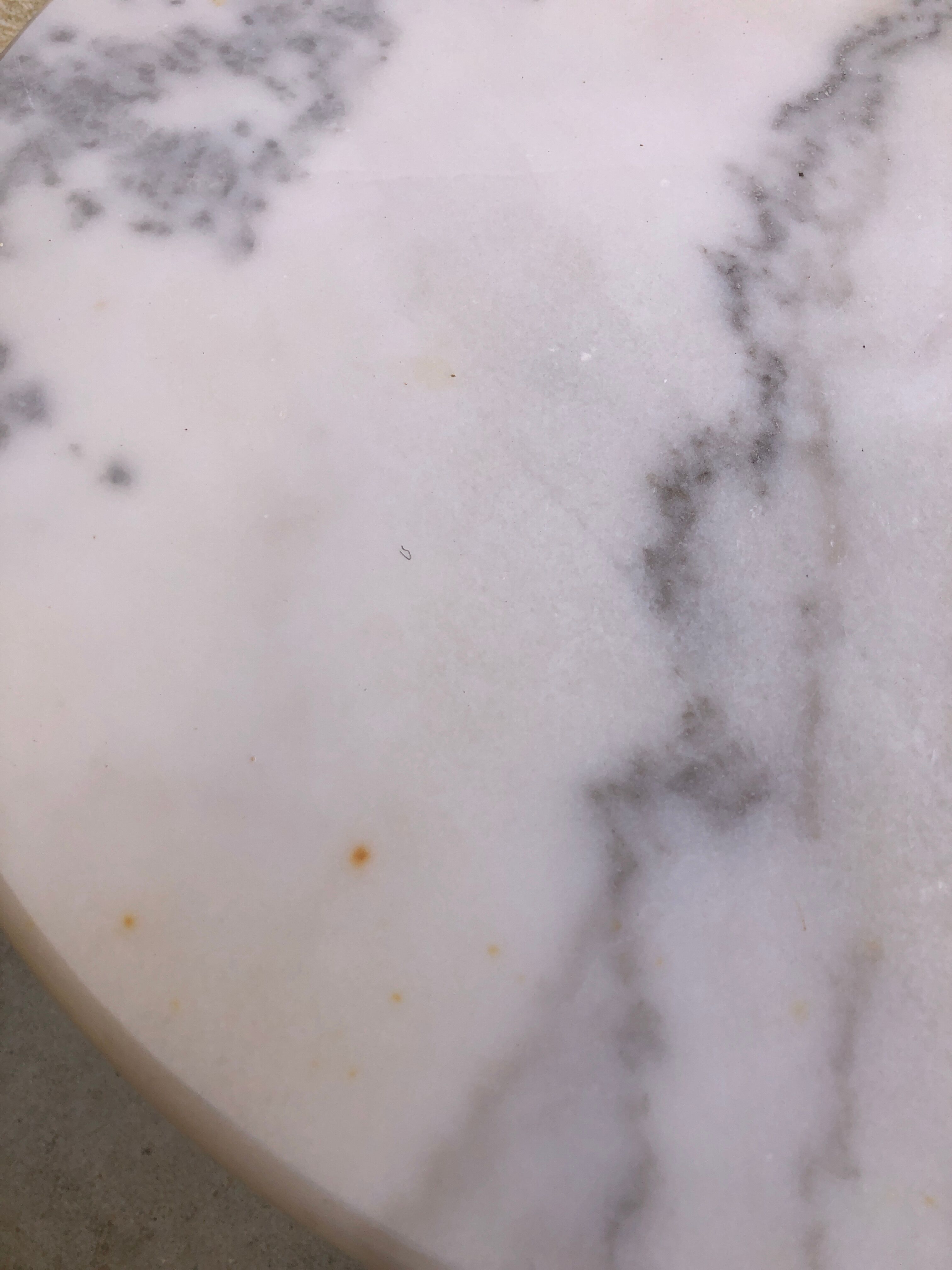 Marble bistro table