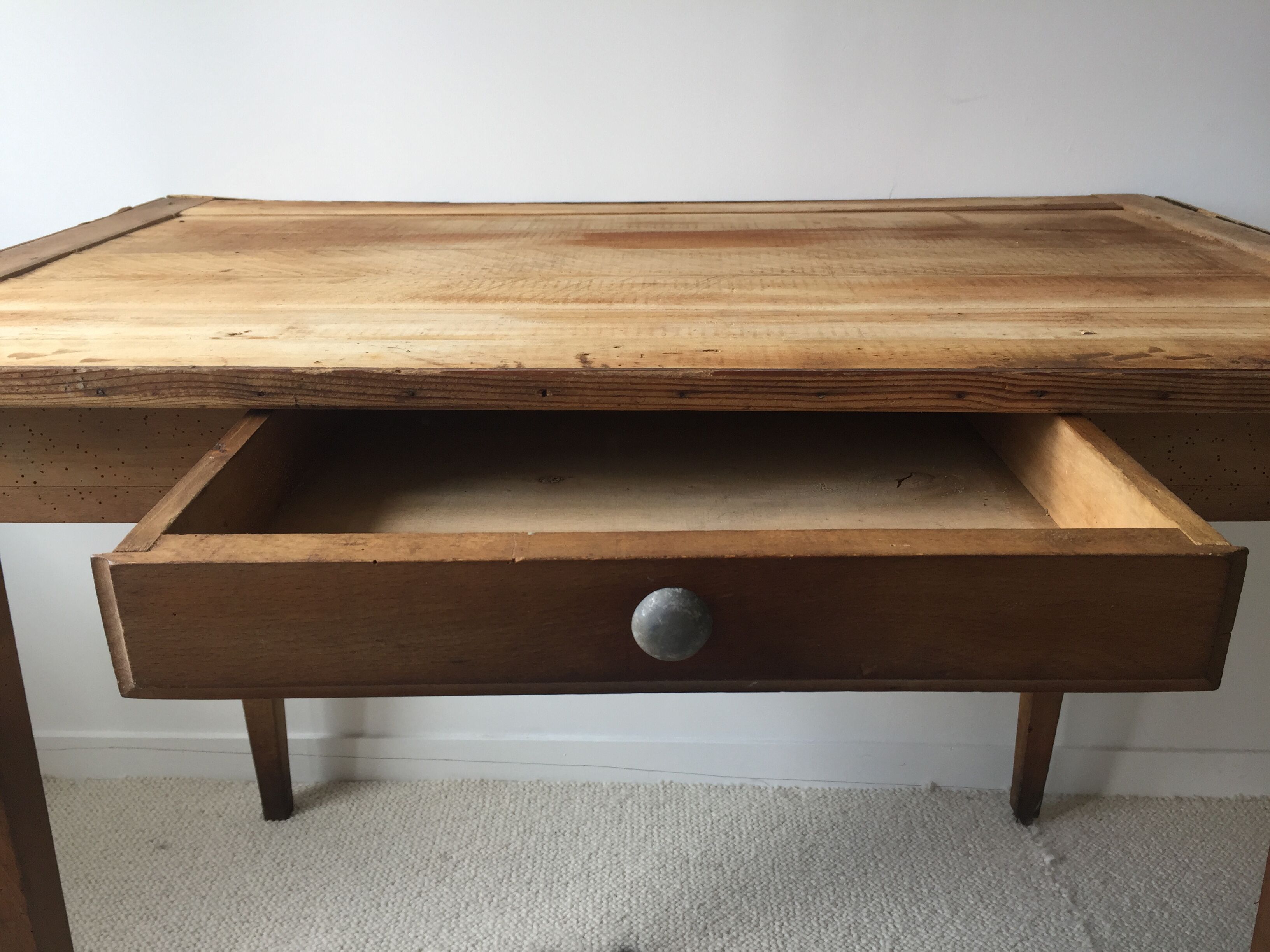 Wooden kitchen table