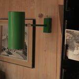 Vintage green wall lights