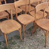 Set of 12 bistro chairs