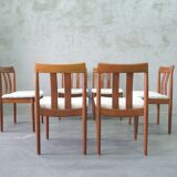 Mid-century teak dining chairs from Vamdrup stolfabrik, 1960s, set of 6