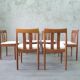 Mid-century teak dining chairs from Vamdrup stolfabrik, 1960s, set of 6