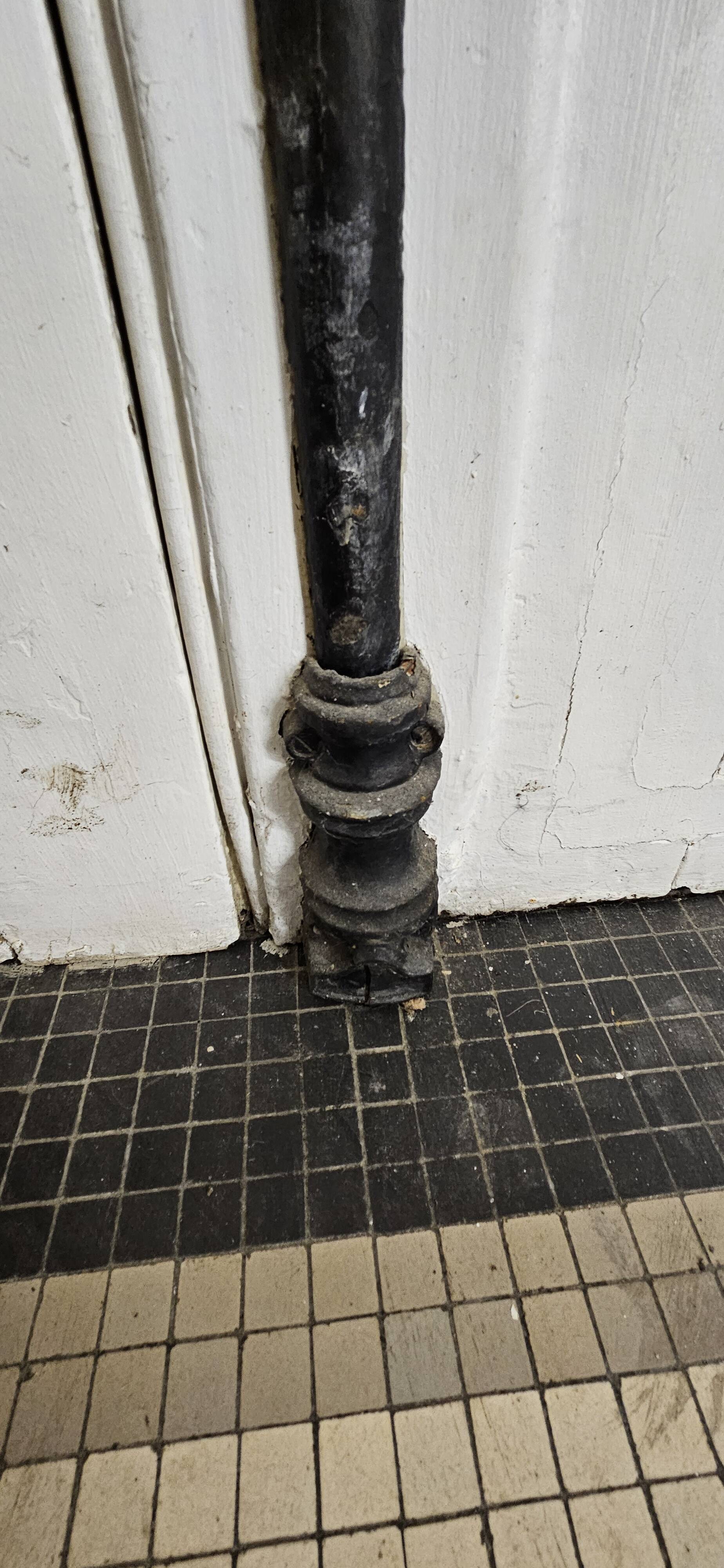 3.75m Porte Cochère Block - 19th century solid oak - glazed + espagnolette + wolf's mouth sheep