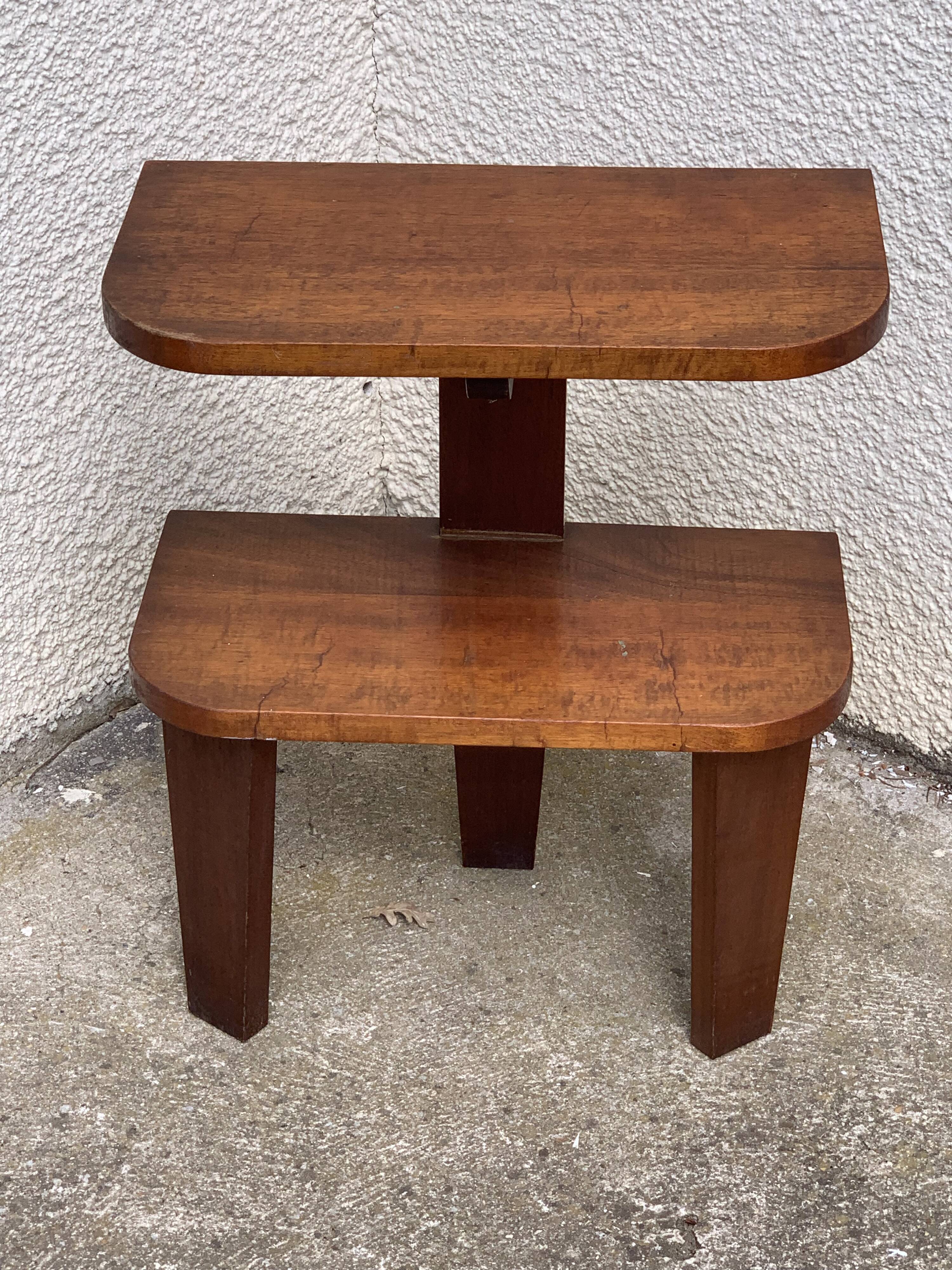 Tripod bedside table 1960