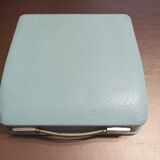 Hermès Baby lime green typewriter with suitcase