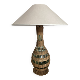 Wicker lamp Provence 1960s