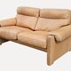 2-seater sofa by Sede DS-70 in leather - vintage - 1980s
