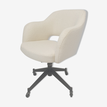 Fauteuil pivotant italien du milieu du siècle, années 1960