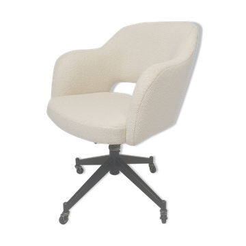 Fauteuil pivotant italien du milieu du siècle, années 1960