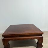 Table basse en bois massif – style asiatique