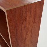 Bookcase with bar Scandinavian design 1980s