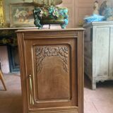 Antique Art Deco walnut sideboard