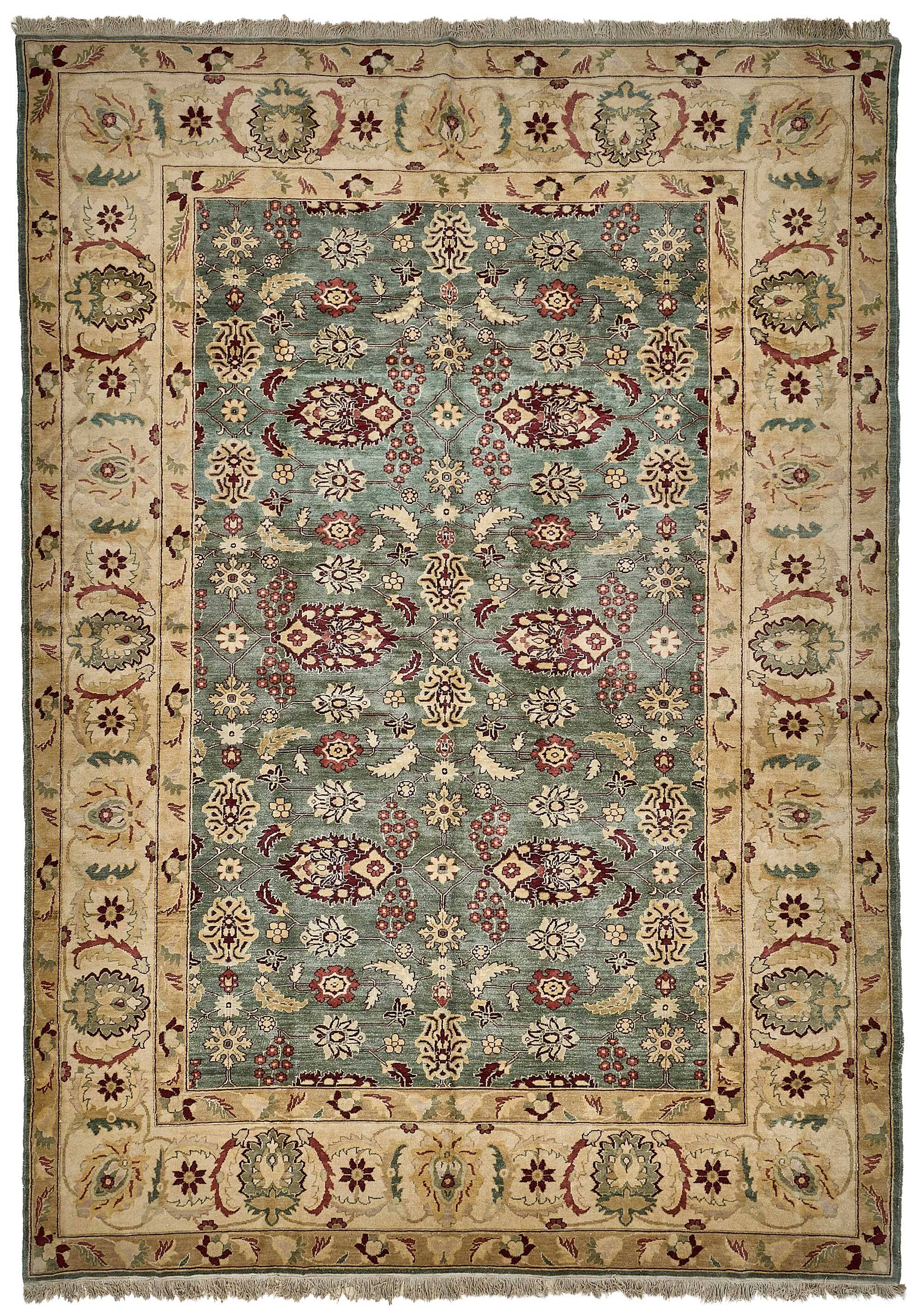 Turkish Handknotted Wool Oushak Rug 297 cm x 417 cm