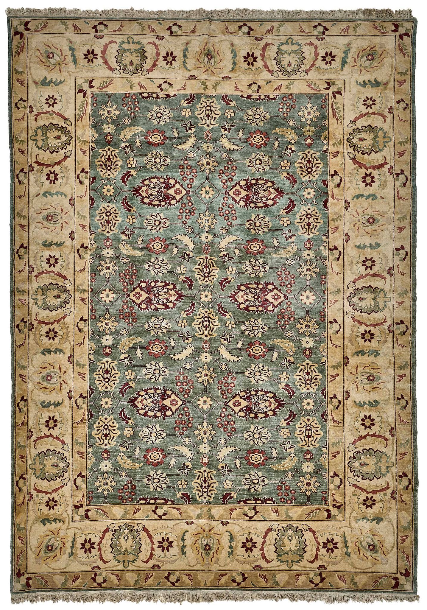 Turkish Handknotted Wool Oushak Rug 297 cm x 417 cm