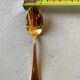 Vintage golden teaspoons