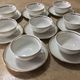 8 coffee, tea or chocolate cups & saucers Ferdinand Deshoulières