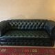 Canapé chesterfield vert