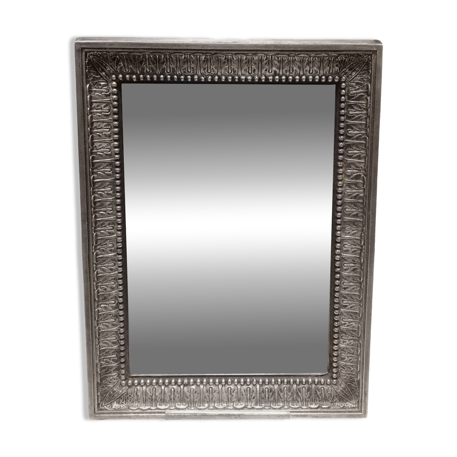 Silver bronze mirror