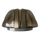 Wall lamp or flush mount in the shape of a dome by Hoffmeister Leuchten, 1960s, Germany.