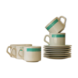 Coffee/tea set of 6 cups and assorted cups - Oxford Model 4979 Brazil