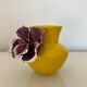 Sludge pottery vase