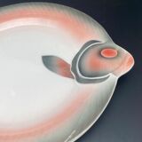 Service en forme de poisson gris et rose Digoin – SASLPA8