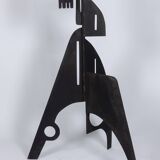 Léo Pascha, metal sculpture, contemporary work