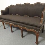 Regency period sofa in oak from the early 18th century