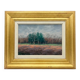 Ancient Table – Oil on canvas by Basil Poustochkine (1893-1973) – "View s