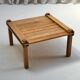 Architectural coffee table in ash 'Farmer', Gerd Lange, Bofinger