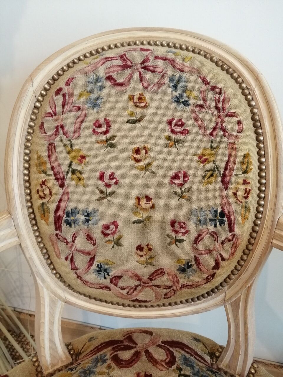 Pair of Louis XVI period armchairs