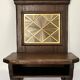 Wall shelf, straw marquetry