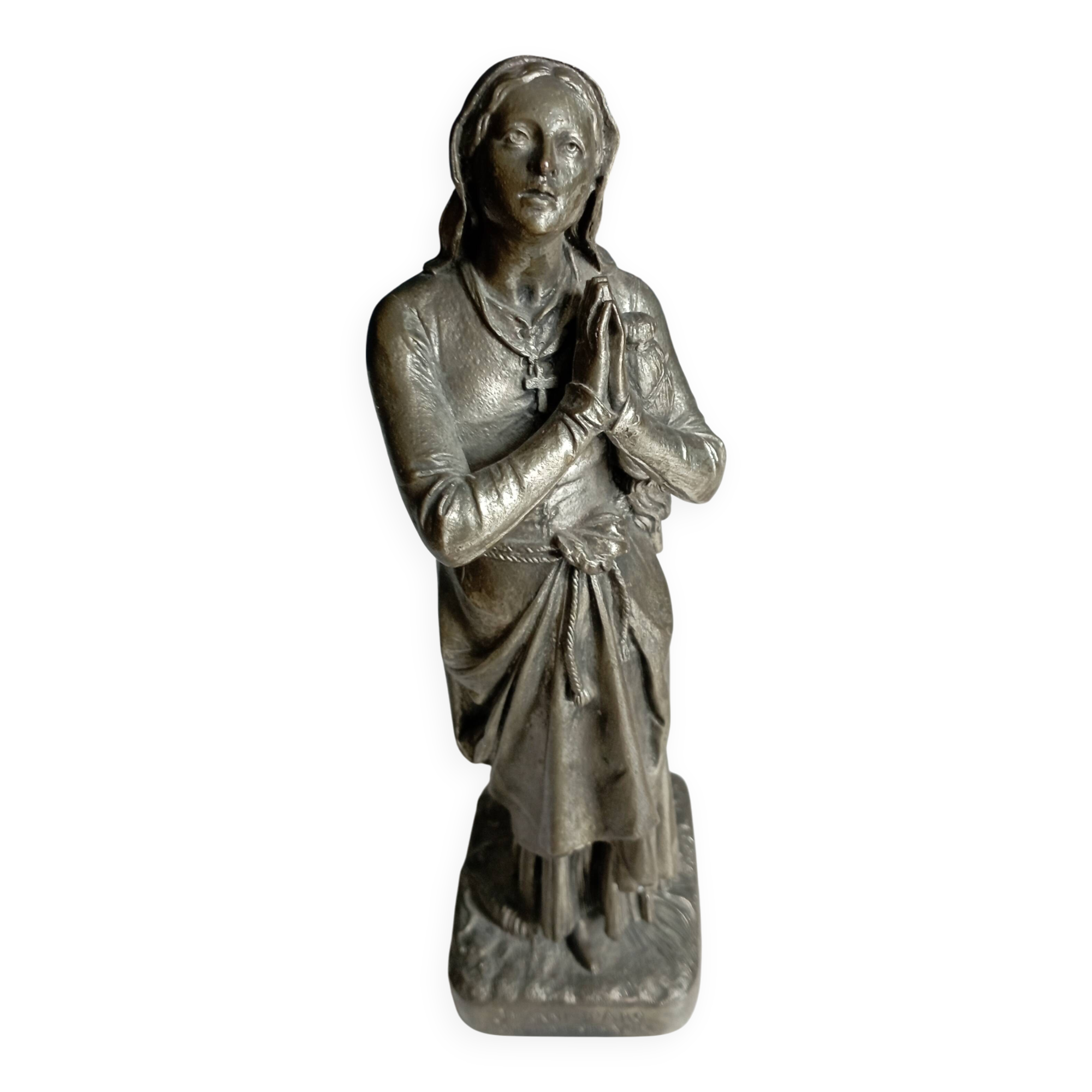 Joan of Arc listening to her voices