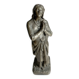 Joan of Arc listening to her voices