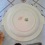Cake service with mismatched plates