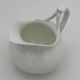 Creamer, vintage white porcelain milk jug