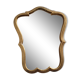 Miroir doré bois 37x29cm