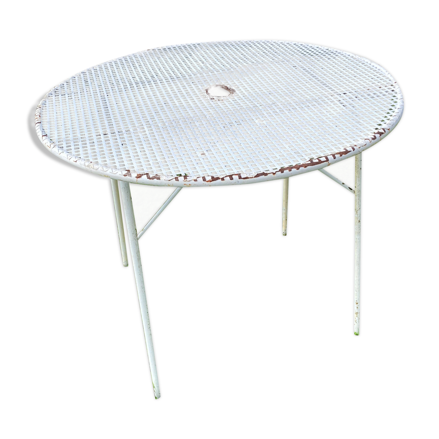 Iron garden table