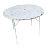Iron garden table