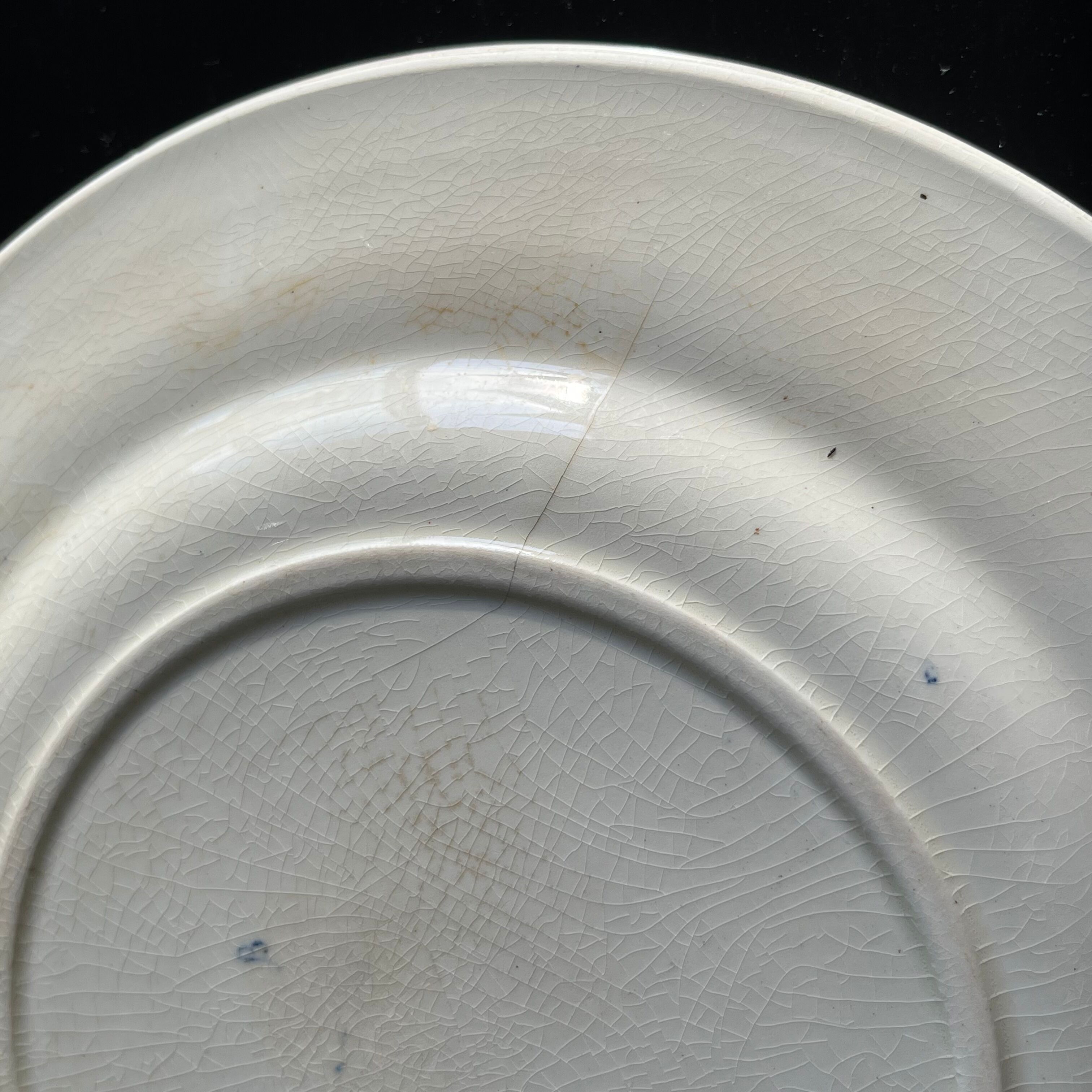 Series of 8 flat plates "Hunting"