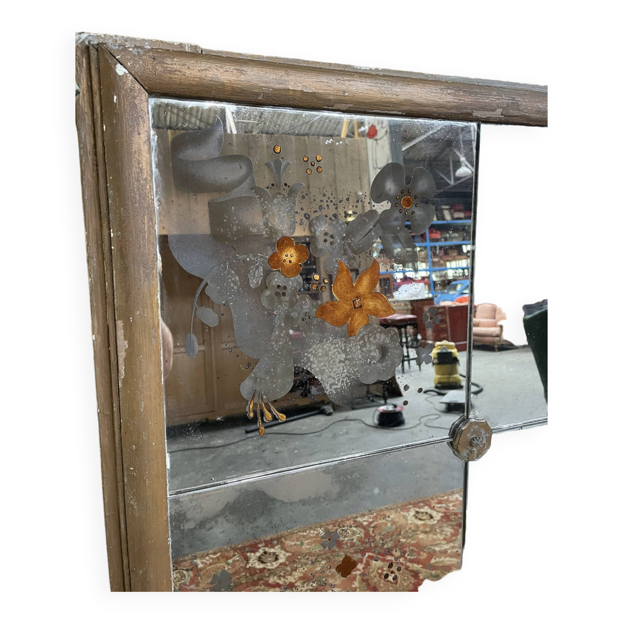 Brasserie mirror - Art Nouveau bistro