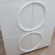 Italian Space Age Wardrobe white lacquered F.lli Proserpio 1960s