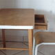 Desk with his chair