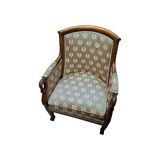 French Empire Bergère with Swan Necks