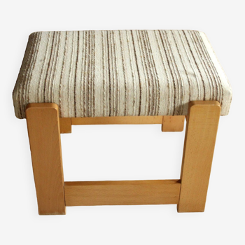 Bedroom stool, step stool, vintage from the 1970s