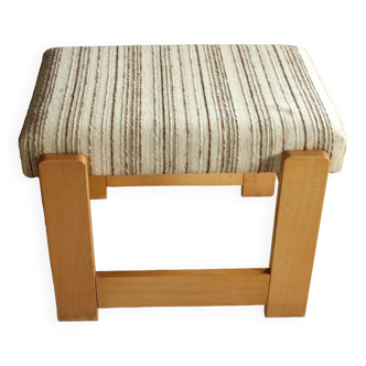 Bedroom stool, step stool, vintage from the 1970s