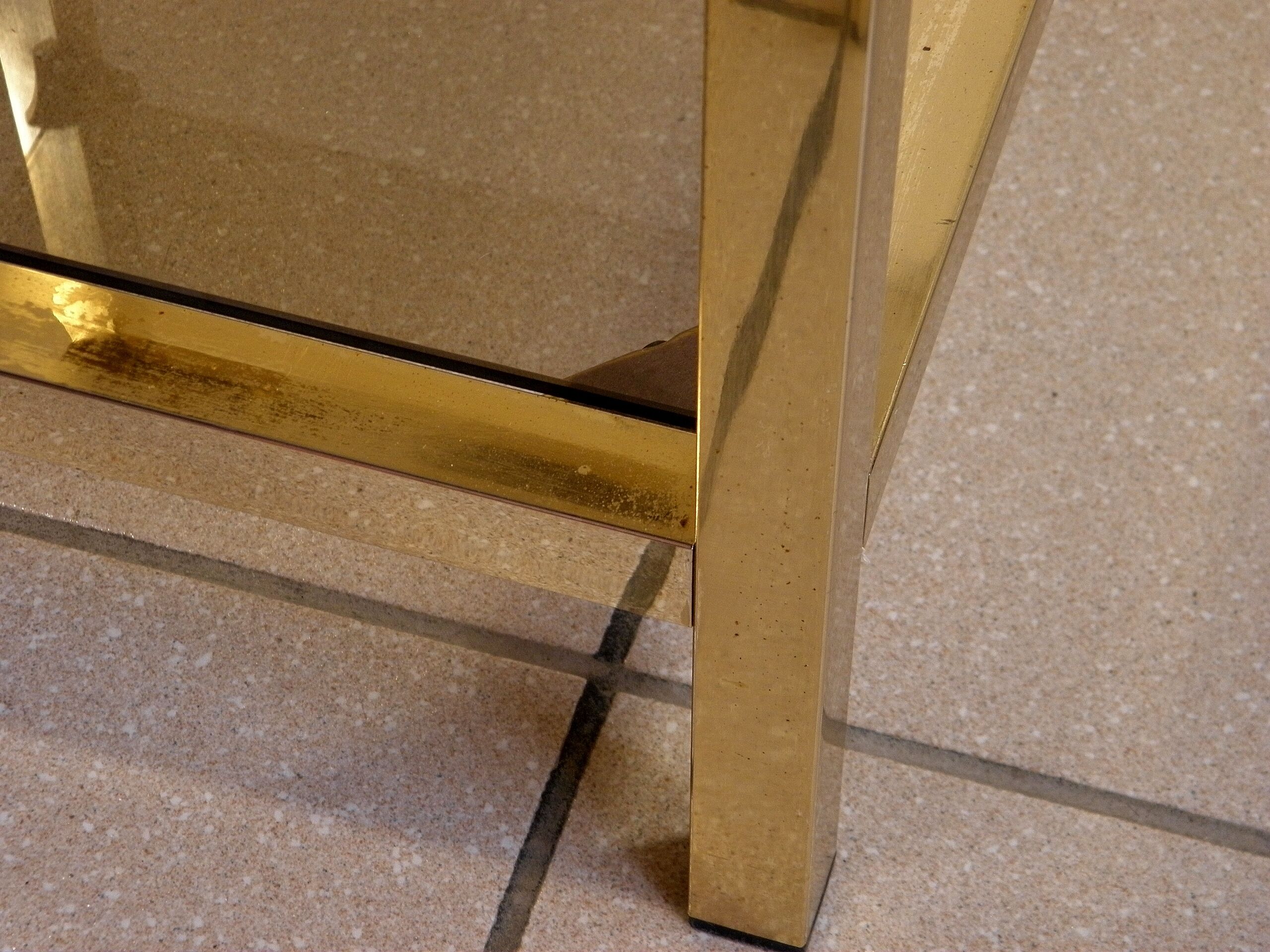 Gold metal and glass 1980