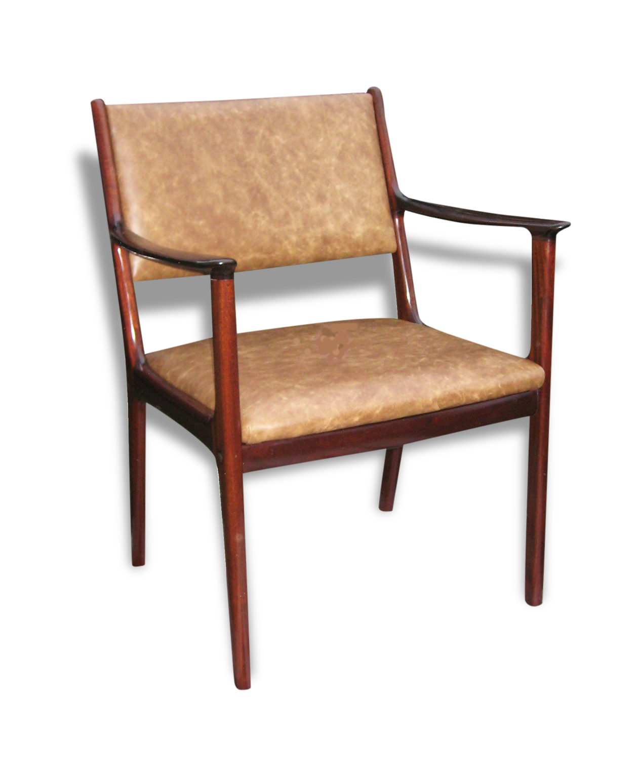 Armchair model PJ412 by Ole Wanscher for Poul Jeppesen 1960